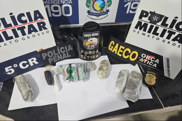 Cinco mulheres são presas ao tentar entrar com drogas em Cadeia Pública